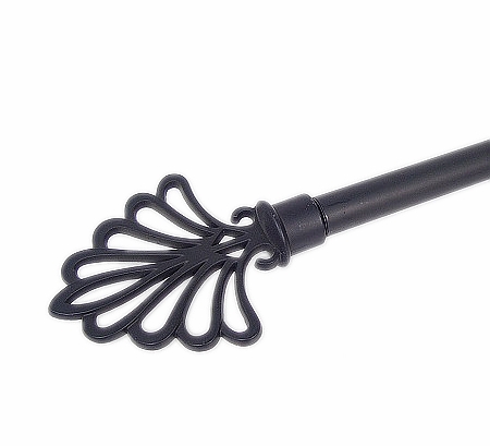 Fan Curtain Pole Finial - fan_curtain_finial